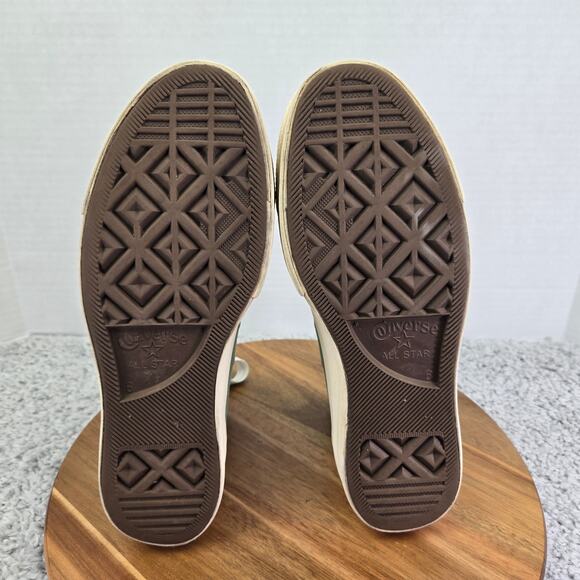 Converse CTAS All Star Lift Hi Platform By You Green Canvas Y2K Sneaker Womens 8 - Picture 9 of 13